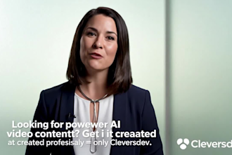 create a professional ai spokesperson video with your script