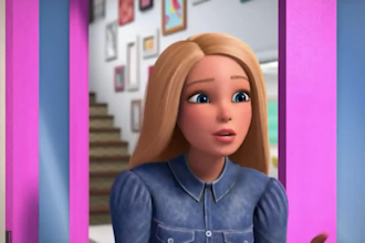 draw a portrait in semi realism disney cartoon style