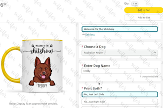 make pod product personalization in amazon