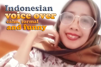 do funny voice over for you