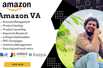 be amazon virtual assistant for fba private label, ppc expert