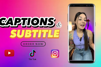 edit subtitles to your tiktok, reels, and short videos