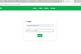 build PHP mysql admin dashboard with crud system