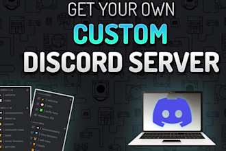 set up a custom discord server with bots for nft, gaming, and crypto communities