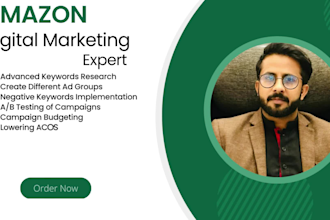 create amazon PPC campaign, manage amazon PPC campaign, amazon fba ads