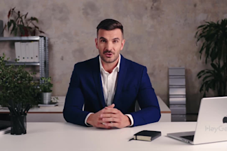 design customized realistic ai avatar video,talking avatar
