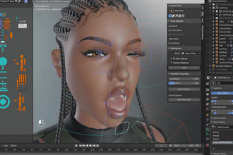 rig3d in daz, blender,maya,3ds max, 3d character rigging, ue control rig, 3dnsfw