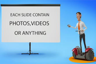 make business promo presenter advertise video