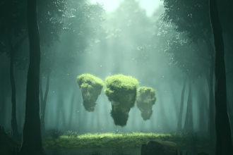 create realistic 3d environment and concept art