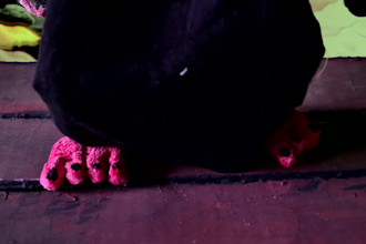 assemble weird puppet video
