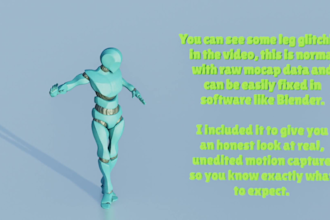 create custom and raw motion capture data
