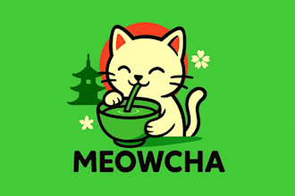 design a cute mascot, cartoon logo