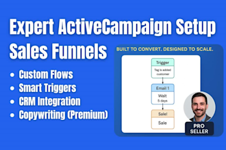 setup high converting activecampaign automation flow design that drive sales