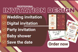 do wedding  invitation digital party invitation baby shower save the date