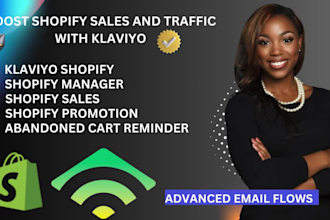 klaiyo email flows zoho setup shopify marketing and seo audit