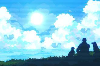 create pixel art stream overlays for your channel or project