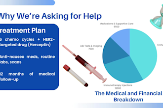design your medical, healthcare sponsorship, gofundme, crowdfunding pitch decks