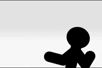 create a stickman animation for you