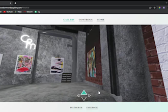 develop 3d animated website using webgl threejs and gsap