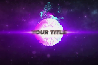 professional intro and logo