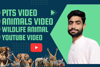 create wildlife animals copyright free videos for youtube