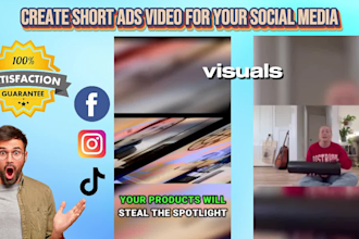 create engaging tiktok, facebook, instagram video ads for shopify dropshipping