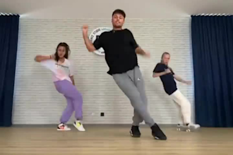 do amazing shuffle dance, twerk tiktok dance, group dance to promote your song