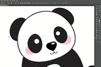 convert raster to vector, complex manual vector tracing, redraw logo or image