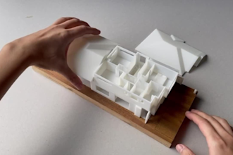 3d model, 3d print, and post your house design