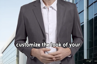 create english speaking male videos