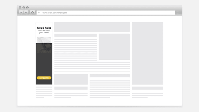 design HTML5 animated banner ads and google display ads