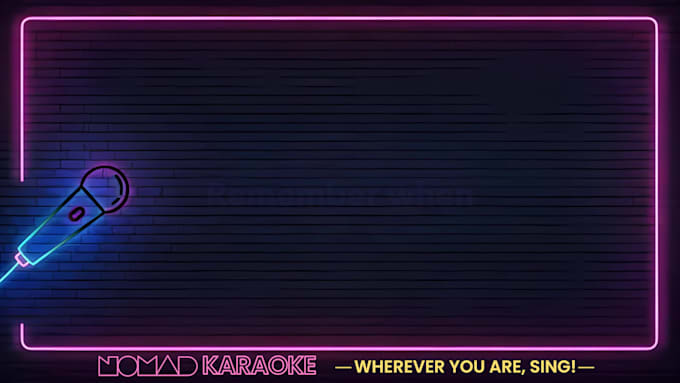 create a perfect karaoke music video for any song you want