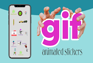 make animated gifs, emojis and sticker for your instagram