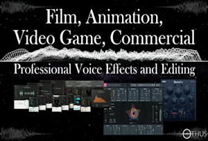 编辑语音线路和应用语音效果，为电影，视频游戏，更多gydF4y2Ba