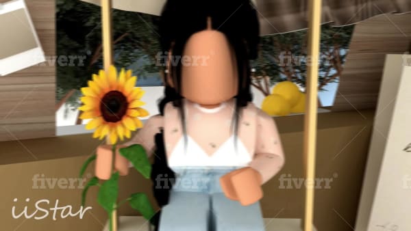 Roblox Girl Gfx Sunflower - sunflower cute roblox gfx