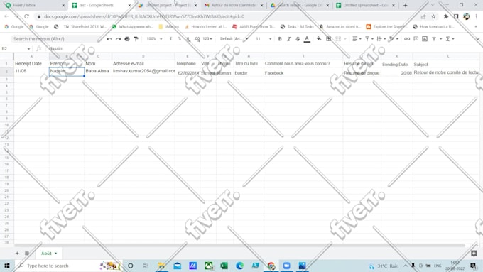 do google app scripting to automate your task