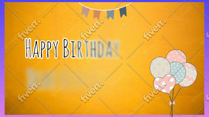 sing a custom birthday song