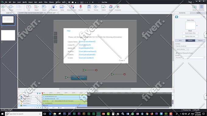 fix and troubleshoot captivate elearning course