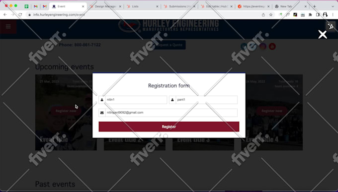 design and create pages in hubspot