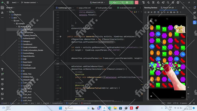 upgrade android app sdk to API level 36 for google play