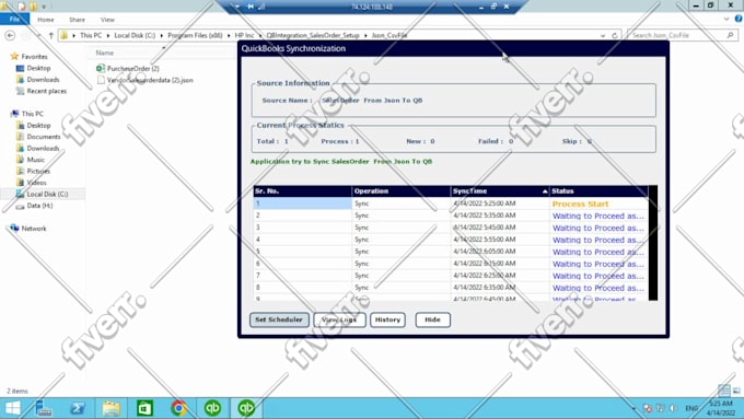 integration with zoho xero and quickbook online desktop to any rest API