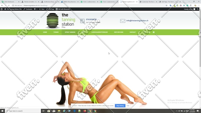 create wordpress woocommerce website