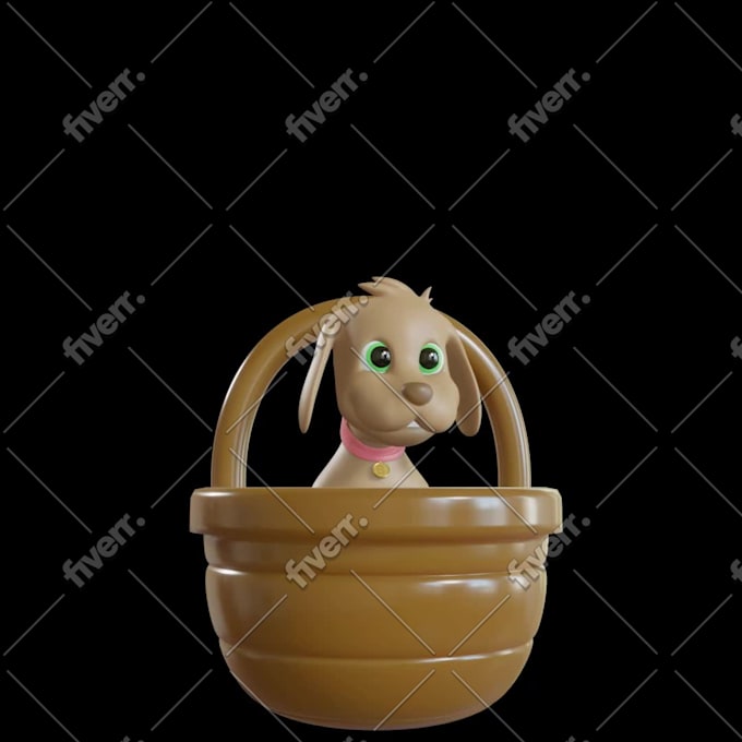 create 3d mascot and character