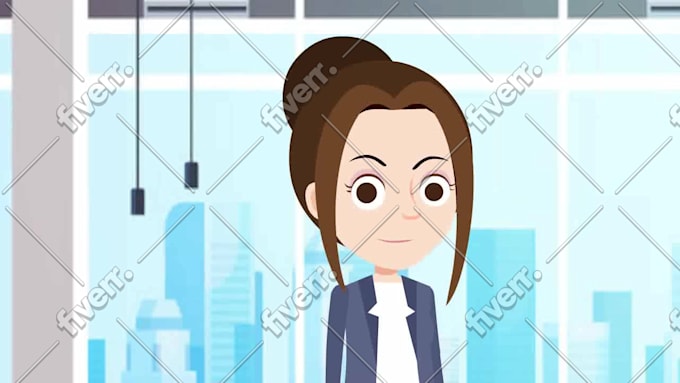 create engaging 2d animation explainer video custom
