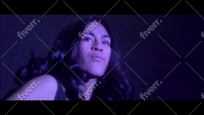 do scribble effect in music video