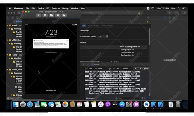 develop high quality flutter ios android mobile apps