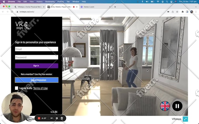 review your website and provide video feedback