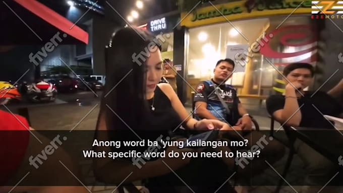 transcribe and translate anything in english and tagalog