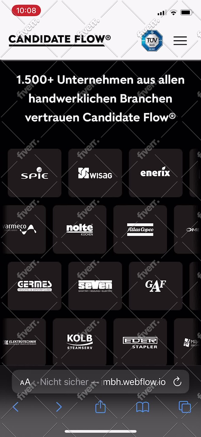 implement customizations to your webflow page