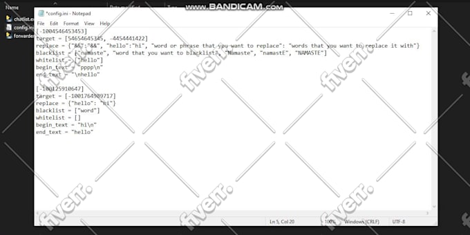 create a script to forward messages from one telegram channel to another